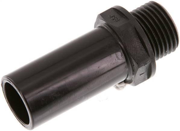 raccord enfichable 22mm x G1/2'' à filetage mâle POM NBR