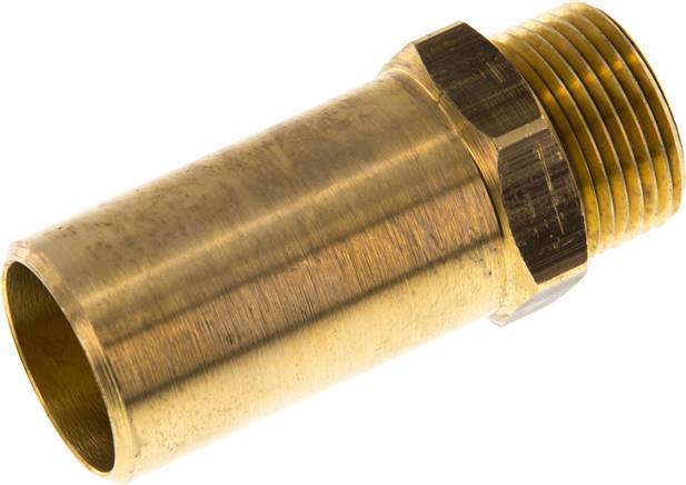 28mm x G3/4'' Plug-in Fitting with Male Threads Brass