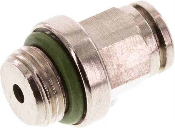 raccord enfichable 4mm x G1/8'' à filetage mâle Laiton FKM