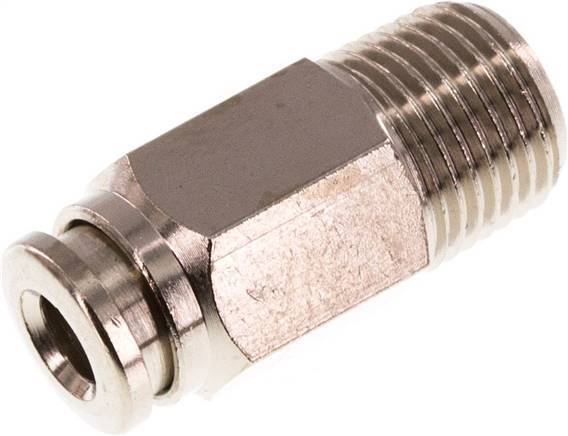 raccord enfichable 4mm x R1/8'' à filetage mâle Laiton NBR