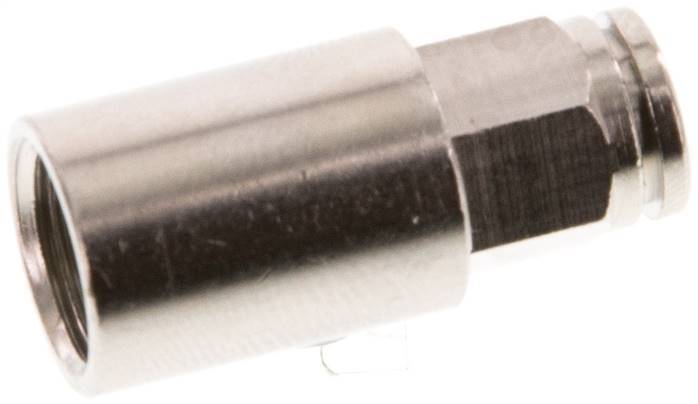 4mm x G1/8'' Steckverschraubung mit Innengewinde Messing NBR