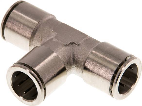 Raccord en T 16mm Push-in Laiton NBR