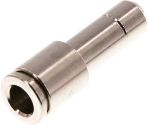 6mm x 8mm Push-in Fitting with Plug-in Brass NBR