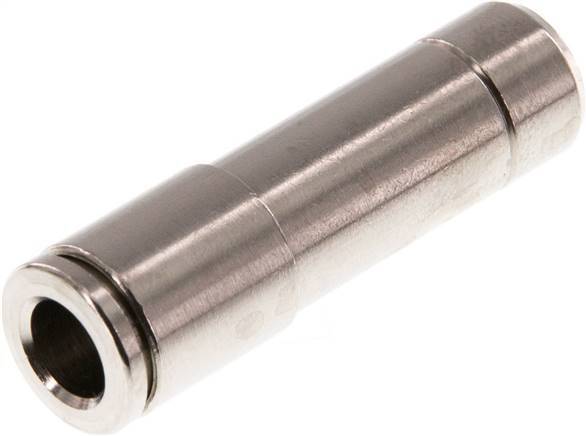 6mm x 10mm Push-in Fitting with Plug-in Brass NBR