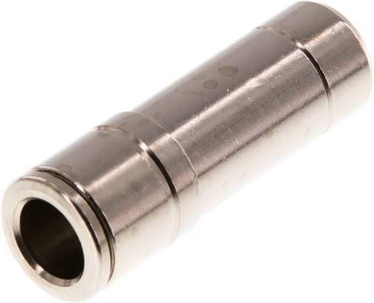 8mm x 12mm Push-in Fitting with Plug-in Brass NBR