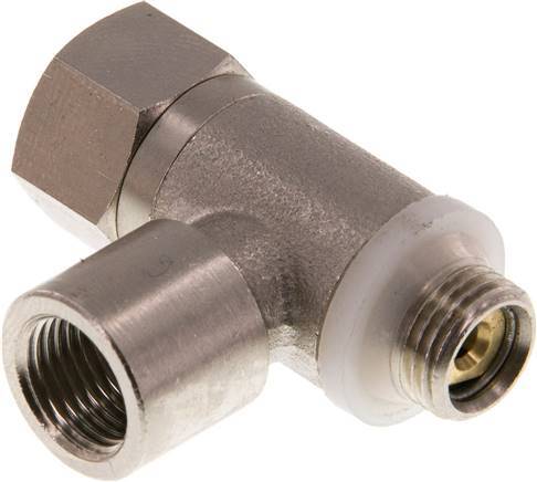 Pilot Operated Check Valve G1/8'' Male-Female Elbow Brass 0.5-10bar (7-145psi)