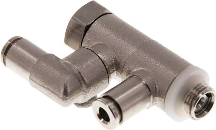 Clapet anti-retour pilote 4mm & G1/8'' Coude mâle Laiton 0.5-10bar (7-145psi)