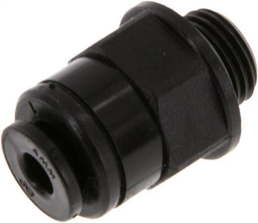 Raccord enfichable 4mm x G1/8'' à filetage mâle Laiton NBR