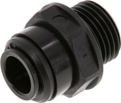 Raccord enfichable 12mm x G1/2'' à filetage mâle Laiton NBR