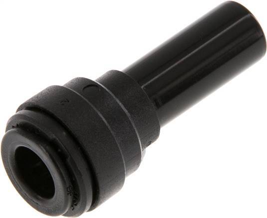 Raccord enfichable 8 mm x 10 mm avec bouchon PA 66 NBR