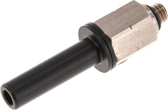 1/4'' x UNF 10-32 Plug-in Fitting Brass/PBT NBR