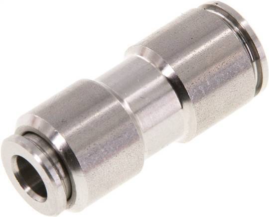 6mm x 8mm Push-in Fitting Stainless Steel FKM