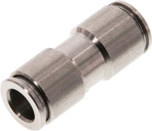 8mm Push-in Fitting Stainless Steel FKM