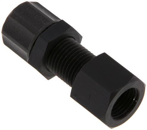 6x4 & G1/8'' Aluminium Raccord droit à emboîter avec filetage femelle Bulkhead