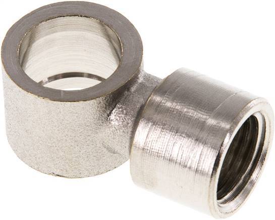 G1/4'' Nickel plated Brass Banjo Fitting with Female Threads