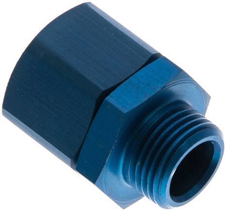 Conector Recto Aluminio 17,6x13 & G3/8'' Rosca Macho