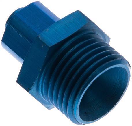 Conector Recto Aluminio 10x8 & G1/2'' Rosca Macho