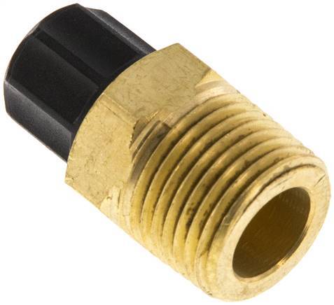 6x4 & 3/8''NPT Brass Straight Push-on Fitting with Male Threads