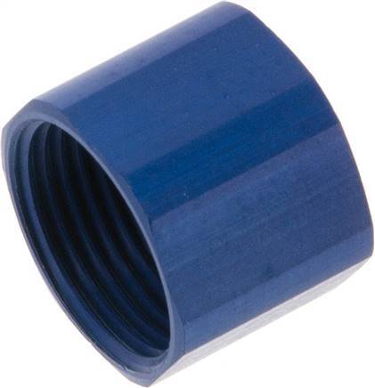 10x8 M14x1mm Union Nut Aluminium