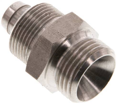 10x8 & G3/8'' Stainless Steel 1.4571 Straight Push-on Fitting with Male Threads