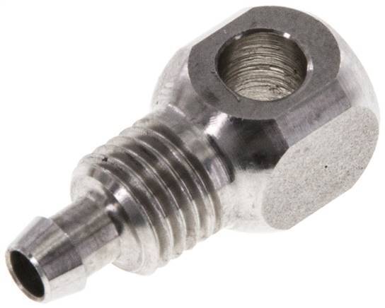 6x4 & M5 Acier inoxydable 1.4571 Raccord Banjo Push-on