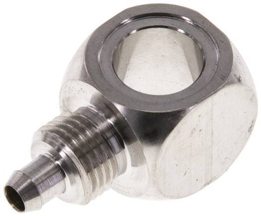 6x4 & G1/8'' Stainless Steel 1.4571 Banjo Push-on Fitting