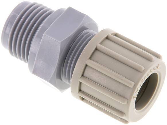 14x12mm & G1/2'' PA Straight Compression Fitting with Male Threads 10 bar