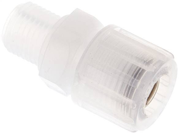 10x8mm & G1/4'' PFA Racor de corte recto con rosca macho 10 bar