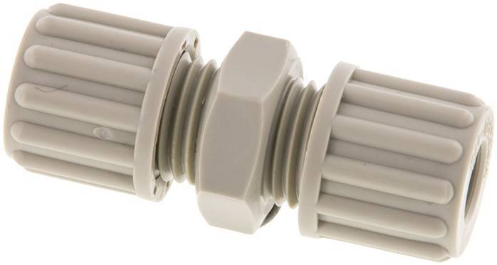 8x6mm PP Straight Compression Fitting 10 bar