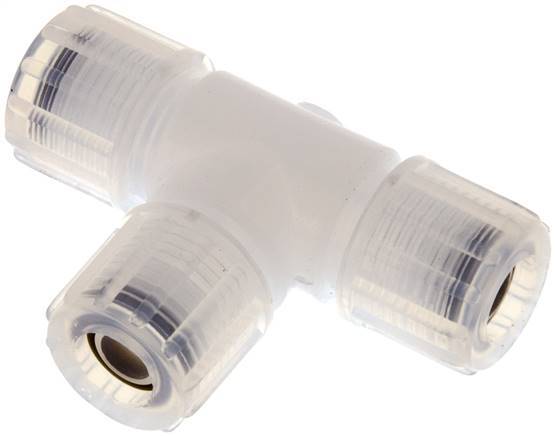10x8mm PFA T-Forme Tee Découpe Raccord 10 Bar