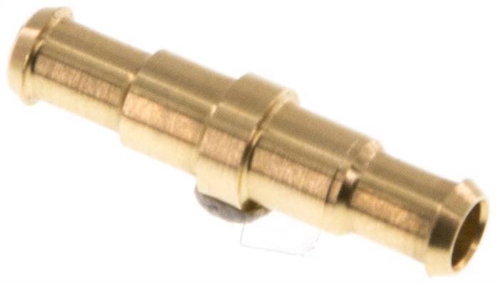 Conector de manguera de latón de 4 mm