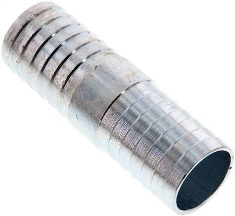 32 mm (1-1/4'') zink plated Steel Hose Connector