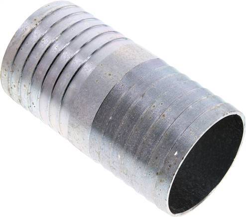 Conector de manguera de acero galvanizado de 75 mm (3'')