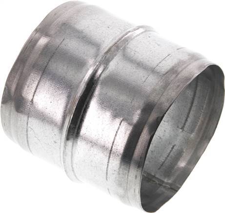 80 mm zink plated Steel Hose Connector