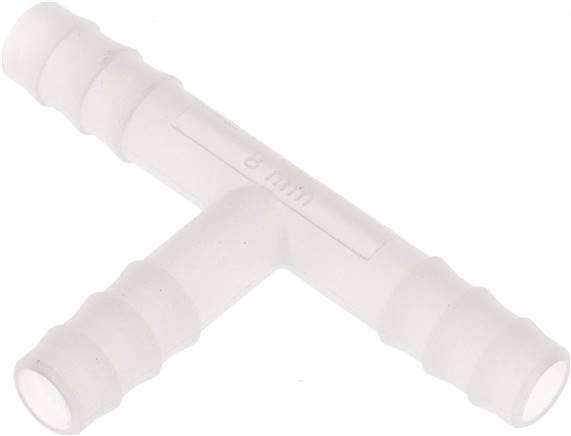 9 mm (3/8'') PVDF Tee Hose Connector