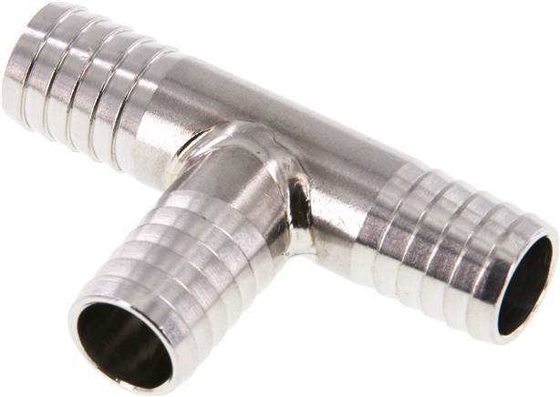 13 mm (1/2'') Acier inoxydable 1.4301 Tee Hose Connector