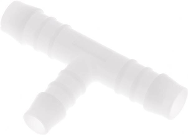 Connecteur de tuyau en te de 13 mm (1/2'') et 10 mm POM