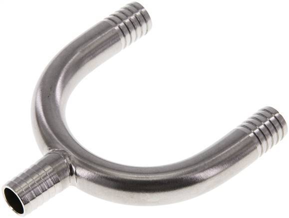 13 mm (1/2'') Stainless Steel 1.4301 Y Hose Connector