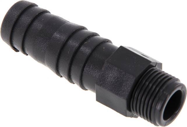 16 mm (5/8'') et G3/8'' PVC-U Hose Barb mâle 64mm EN 1452-3