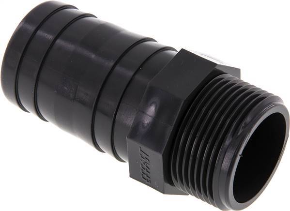 40 mm et G1-1/4'' PVC-U Hose Barb mâle 92mm EN 1452-3