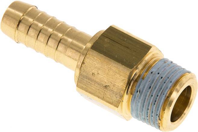 9 mm (3/8'') & R3/8'' Brass Hose Barb Male NBR Rotatable