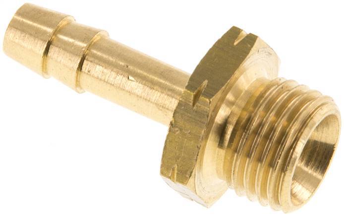 6 mm (1/4'') & G1/4'' LH Brass Hose Barb Male