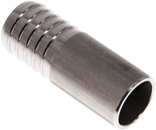 25 mm (1'') & 26.9 mm (3/4'') Stainless Steel 1.4571 Hose Barb Welding End 70mm