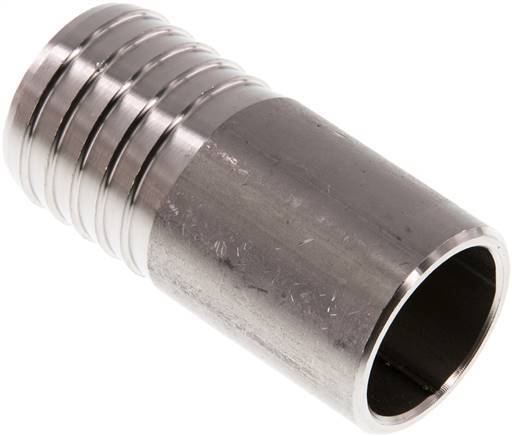 32 mm (1-1/4'') & 33.7 mm (1'') Stainless Steel 1.4571 Hose Barb Welding End 70mm