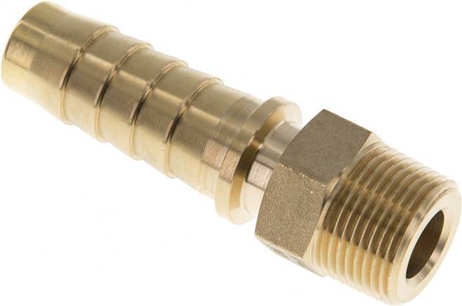 19x33 mm & R3/4'' Brass Hose Pillar with Male Threads DIN EN 14423