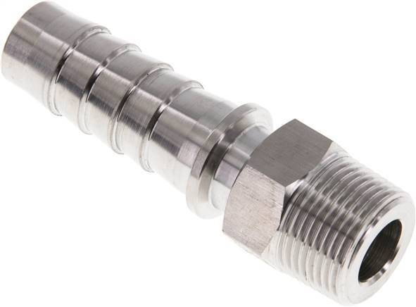 19x33 mm & R3/4'' Stainless Steel 1.4301 Hose Pillar with Male Threads DIN EN 14423