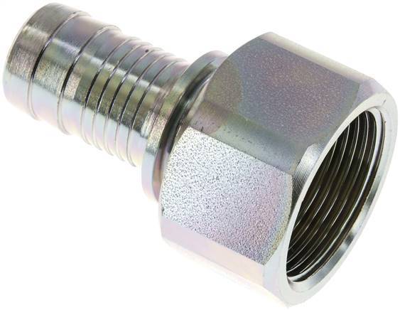 Collarines de seguridad para mangueras hembra de 25 mm (1'') y G1-1/4'' chapados en zinc