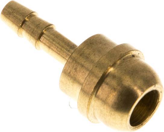 4 mm Brass Hose Barb without Union Nut (G3/8'')