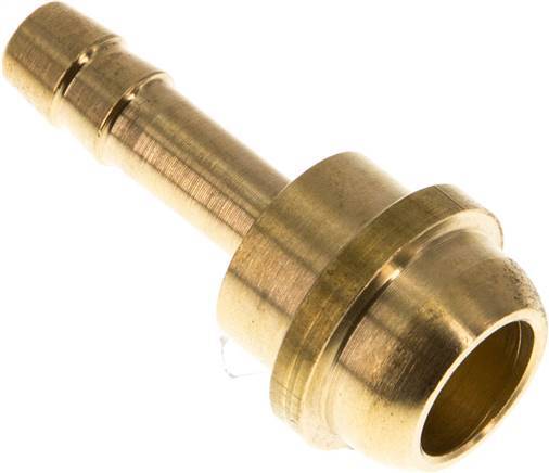 6 mm (1/4'') Brass Hose Barb without Union Nut (G1/2'')