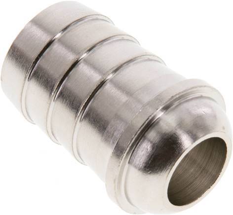 19 mm (3/4'') nickel plated Brass Hose Barb without Union Nut (G3/4'') 13.5mm